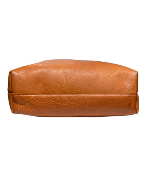 SLOW（スロウ）SLOW (スロウ) BEAMS (ビームス) 別注 TOTE レザートートバッグ ブラウンの古着・服飾アイテム