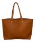 SLOW（スロウ）の古着「別注 TOTE レザートートバッグ」｜ブラウン