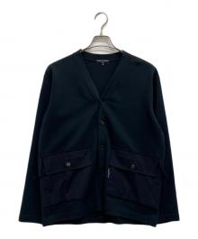 COMME des GARCONS HOMME（コムデギャルソン オム）の古着「ポケットカーディガン」｜ネイビー