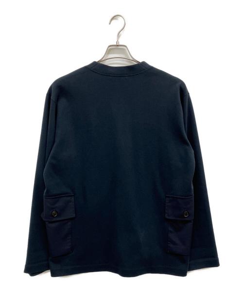 COMME des GARCONS HOMME（コムデギャルソン オム）COMME des GARCONS HOMME (コムデギャルソン オム) ポケットカーディガン ネイビー サイズ:Sの古着・服飾アイテム