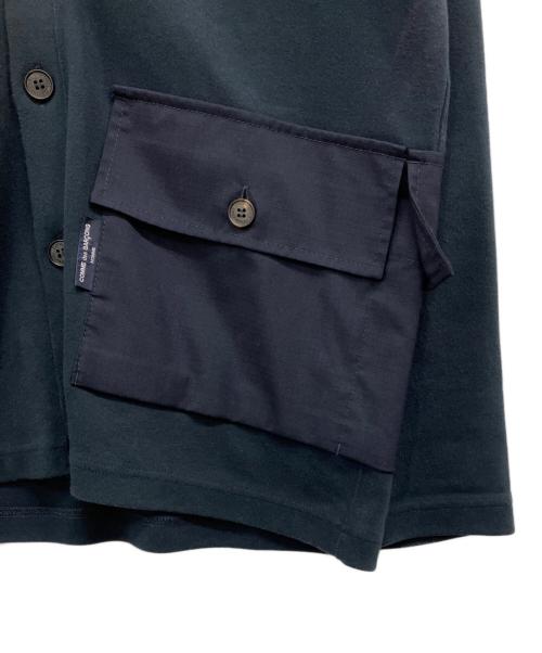 COMME des GARCONS HOMME（コムデギャルソン オム）COMME des GARCONS HOMME (コムデギャルソン オム) ポケットカーディガン ネイビー サイズ:Sの古着・服飾アイテム