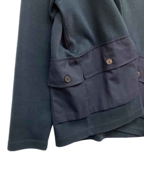 COMME des GARCONS HOMME（コムデギャルソン オム）COMME des GARCONS HOMME (コムデギャルソン オム) ポケットカーディガン ネイビー サイズ:Sの古着・服飾アイテム