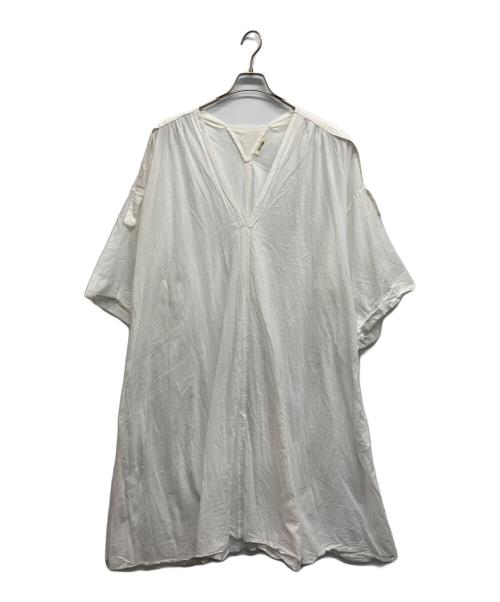 LIMI feu（リミフゥ）LIMI feu (リミフゥ) コットンカフタンワンピース ホワイト サイズ:Sの古着・服飾アイテム