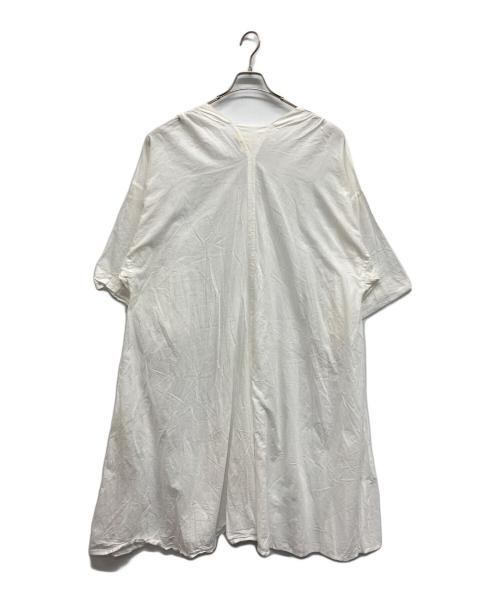 LIMI feu（リミフゥ）LIMI feu (リミフゥ) コットンカフタンワンピース ホワイト サイズ:Sの古着・服飾アイテム