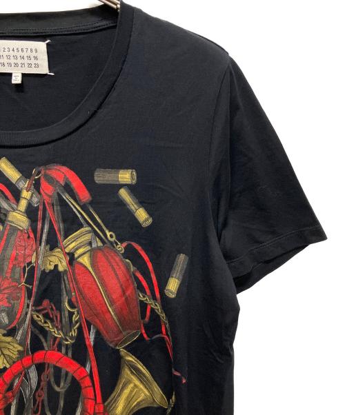 Maison Margiela（メゾンマルジェラ）Maison Margiela (メゾンマルジェラ) トロンプルイユ Tシャツ ブラック サイズ:48の古着・服飾アイテム
