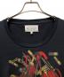 中古・古着 Maison Margiela (メゾンマルジェラ) トロンプルイユ Tシャツ ブラック サイズ:48：15000円
