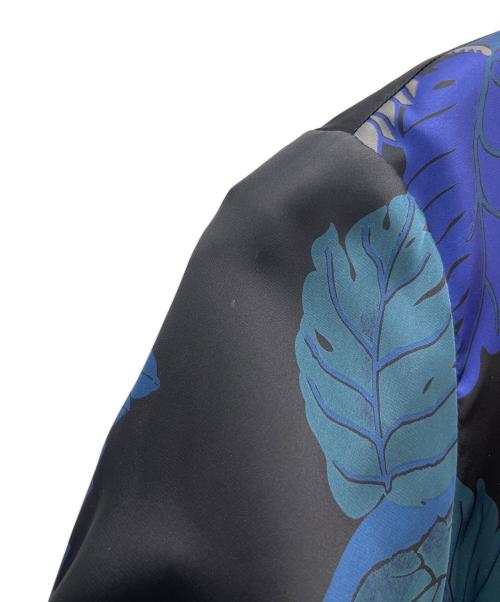 sacai（サカイ）sacai (サカイ) Sun Surf (サンサーフ) プリントワンピース ブラック サイズ:3の古着・服飾アイテム
