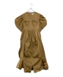 HOUGA（ホウガ）の古着「long-house-dress」｜ブラウン