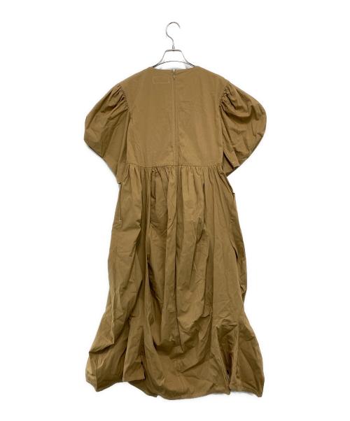 HOUGA（ホウガ）HOUGA (ホウガ) long-house-dress ブラウン サイズ:-の古着・服飾アイテム