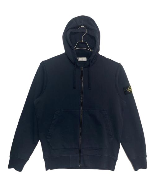 STONE ISLAND（ストーンアイランド）STONE ISLAND (ストーンアイランド) ORGANIC COTTON FLEECE ネイビー サイズ:XLの古着・服飾アイテム