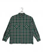 NEIGHBORHOODネイバーフッド）の古着「チェックシャツ」｜グリーン