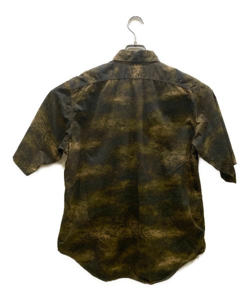 MADISON BLUE（マディソンブルー）MADISON BLUE (マディソンブルー) カモフラージュショートスリーブシャツ カーキ サイズ:Mの古着・服飾アイテム