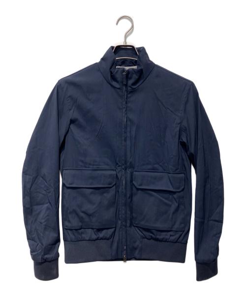 HERNO（ヘルノ）HERNO (ヘルノ) ヴァルスター型ブルゾン ネイビー サイズ:44の古着・服飾アイテム