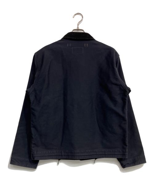 RRL（ダブルアールエル）RRL (ダブルアールエル) ジャングルクロスデッキジャケット ネイビー サイズ:Ｓ/Ｐの古着・服飾アイテム