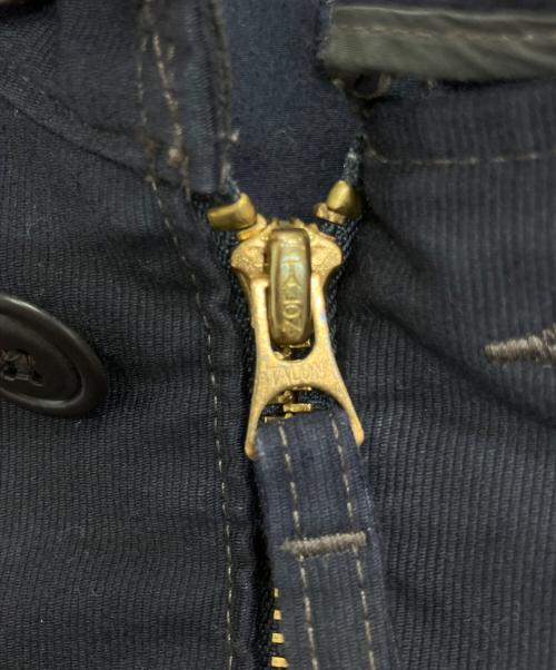 RRL（ダブルアールエル）RRL (ダブルアールエル) ジャングルクロスデッキジャケット ネイビー サイズ:Ｓ/Ｐの古着・服飾アイテム