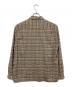 AURALEE (オーラリー) WASHABLE SUPER LIGHT WOOL CHECK SHIRTS ブラウン サイズ:3：18000円
