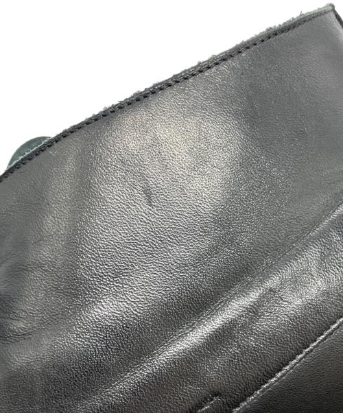 SLOW&CO（スロウアンドコー）SLOW&CO (スロウアンドコー) モカシンブーツ ブラック サイズ:42の古着・服飾アイテム