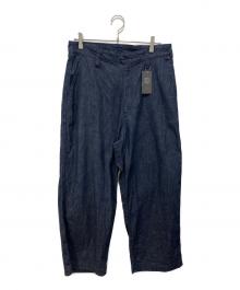 Porter Classic（ポータークラシック）の古着「CLASSIC DENIM GENE KELLY PANTS」｜ネイビー