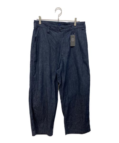 Porter Classic（ポータークラシック）Porter Classic (ポータークラシック) CLASSIC DENIM GENE KELLY PANTS ネイビー サイズ:Mの古着・服飾アイテム