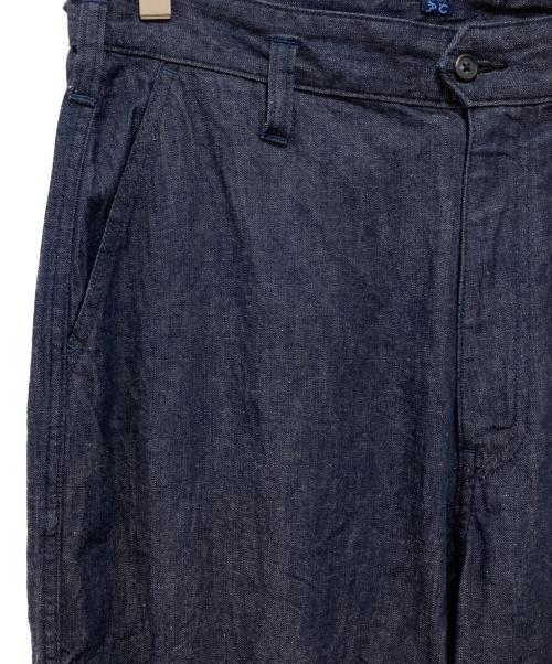 Porter Classic（ポータークラシック）Porter Classic (ポータークラシック) CLASSIC DENIM GENE KELLY PANTS ネイビー サイズ:Mの古着・服飾アイテム