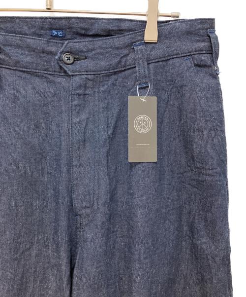 Porter Classic（ポータークラシック）Porter Classic (ポータークラシック) CLASSIC DENIM GENE KELLY PANTS ネイビー サイズ:Mの古着・服飾アイテム