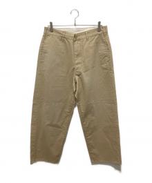 Porter Classic（ポータークラシック）の古着「CHINO VINTAGE PANTS」｜ベージュ