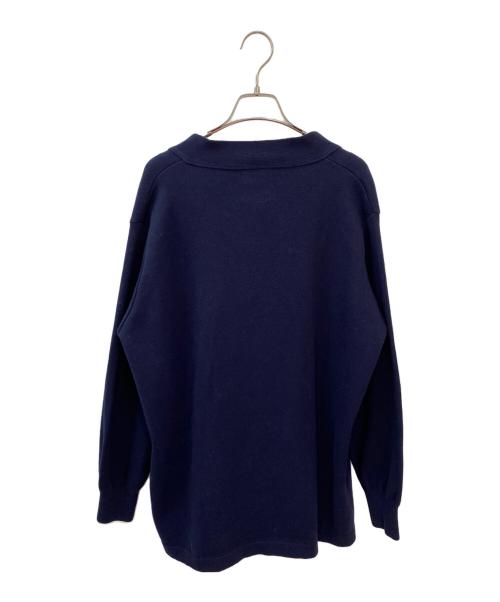 MADISON BLUE（マディソンブルー）MADISON BLUE (マディソンブルー) BIG CARDIGAN COTTON ネイビー サイズ:01の古着・服飾アイテム