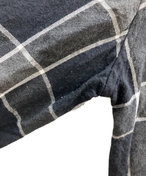 Saint Laurent Paris（サンローランパリ）Saint Laurent Paris (サンローランパリ) チェックシャツ ブラック サイズ:38の古着・服飾アイテム