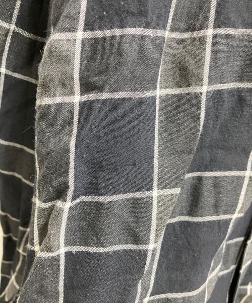 Saint Laurent Paris（サンローランパリ）Saint Laurent Paris (サンローランパリ) チェックシャツ ブラック サイズ:38の古着・服飾アイテム