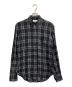 Saint Laurent Paris（サンローランパリ）の古着「チェックシャツ」｜ブラック