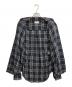 Saint Laurent Paris (サンローランパリ) チェックシャツ ブラック サイズ:38：18000円