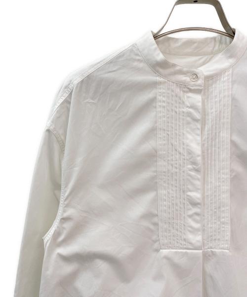 JIL SANDER（ジルサンダー）JIL SANDER (ジルサンダー) クレリックシャツ ホワイト サイズ:34の古着・服飾アイテム