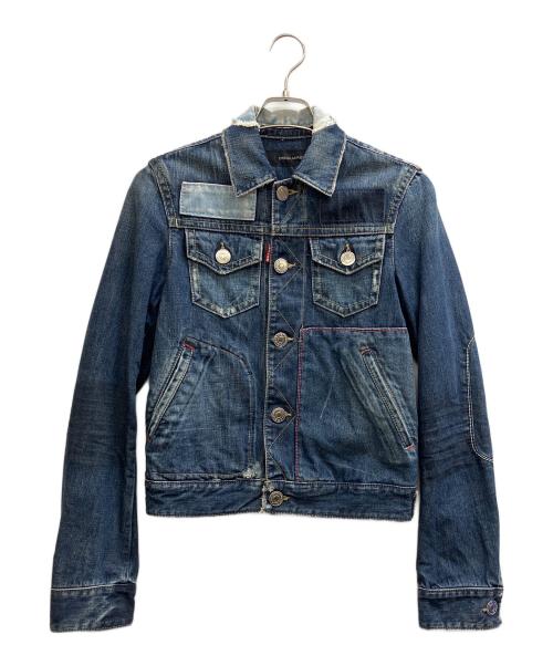 DSQUARED2（ディースクエアード）DSQUARED2 (ディースクエアード) デニムジャケット インディゴ サイズ:44の古着・服飾アイテム