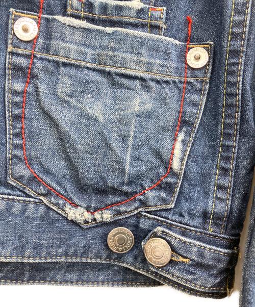 DSQUARED2（ディースクエアード）DSQUARED2 (ディースクエアード) デニムジャケット インディゴ サイズ:44の古着・服飾アイテム