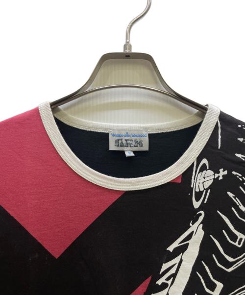 Vivienne Westwood man（ヴィヴィアン ウェストウッド マン）Vivienne Westwood man (ヴィヴィアン ウェストウッド マン) オーブ刺繍カットソー ブラック サイズ:Sの古着・服飾アイテム