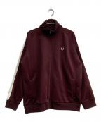 FRED PERRY×BEAMSフレッドペリー×ビームス）の古着「別注トラックジャケット」｜ブラウン