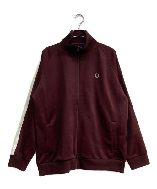 FRED PERRY（フレッドペリー）FRED PERRY (フレッドペリー) BEAMS (ビームス) 別注トラックジャケット ブラウン サイズ:XLの古着・服飾アイテム