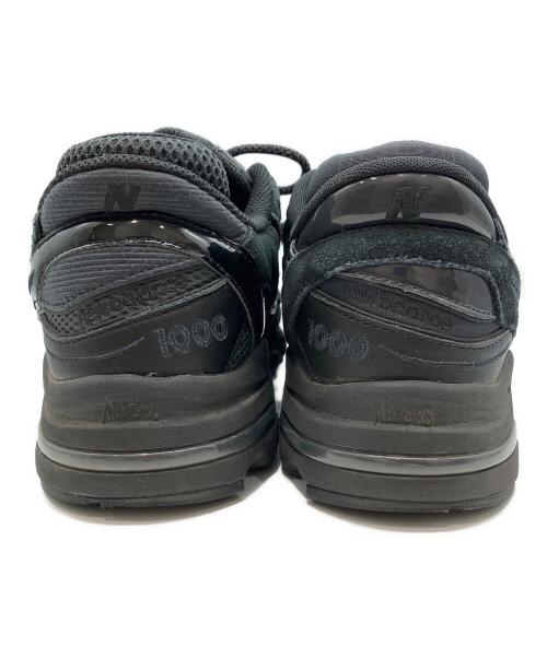 NEW BALANCE（ニューバランス）NEW BALANCE (ニューバランス) 別注1000  スニーカー ブラック サイズ:30㎝の古着・服飾アイテム
