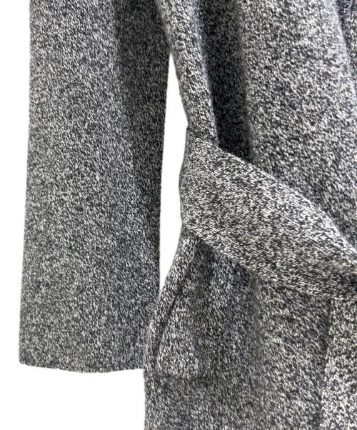 MADISON BLUE（マディソンブルー）MADISON BLUE (マディソンブルー) HEATHER BELTED KNIT COAT ヘザーベルテッドニット コート　MB184-8004 グレー サイズ:00/XSの古着・服飾アイテム
