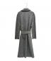 MADISON BLUE (マディソンブルー) HEATHER BELTED KNIT COAT ヘザーベルテッドニット コート　MB184-8004 グレー サイズ:00/XS：12000円