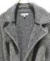 中古・古着 MADISON BLUE (マディソンブルー) HEATHER BELTED KNIT COAT ヘザーベルテッドニット コート　MB184-8004 グレー サイズ:00/XS：12000円