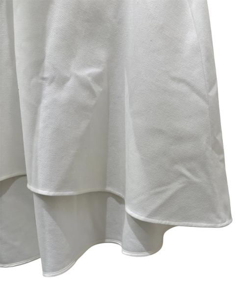 LE PHIL（ル フィル）LE PHIL (ル フィル) Vネックブラウス ホワイト サイズ:Freeの古着・服飾アイテム