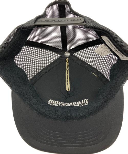 COOTIE PRODUCTIONS（クーティープロダクツ）COOTIE PRODUCTIONS (クーティープロダクツ) Polyester Twill 5 Panel Mesh Cap ブラックの古着・服飾アイテム