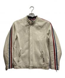 Schott（ショット）の古着「クラシックレーサージャケット」｜アイボリー