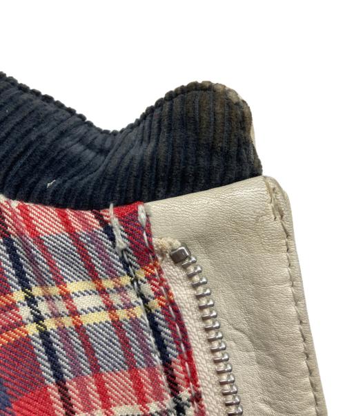 Schott（ショット）Schott (ショット) クラシックレーサージャケット アイボリー サイズ:Ⅼの古着・服飾アイテム