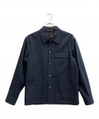 theoryセオリー）の古着「Canvas Stretch Utility Coat」｜ネイビー