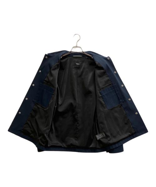 theory（セオリー）theory (セオリー) Canvas Stretch Utility Coat ネイビー サイズ:Sの古着・服飾アイテム