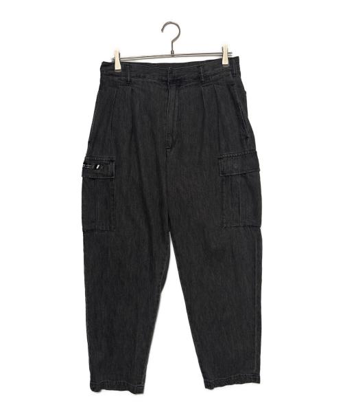 WTAPS（ダブルタップス）WTAPS (ダブルタップス) 25 S/S WTAPS MILT2301 / TROUSERS / COTTON. DENIM ブラック サイズ:01の古着・服飾アイテム