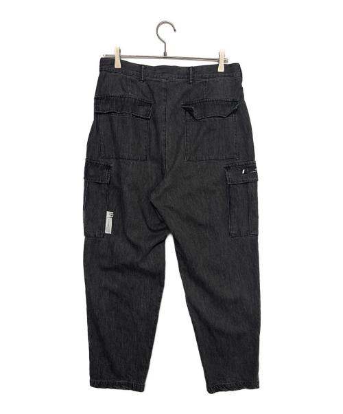 WTAPS（ダブルタップス）WTAPS (ダブルタップス) 25 S/S WTAPS MILT2301 / TROUSERS / COTTON. DENIM ブラック サイズ:01の古着・服飾アイテム