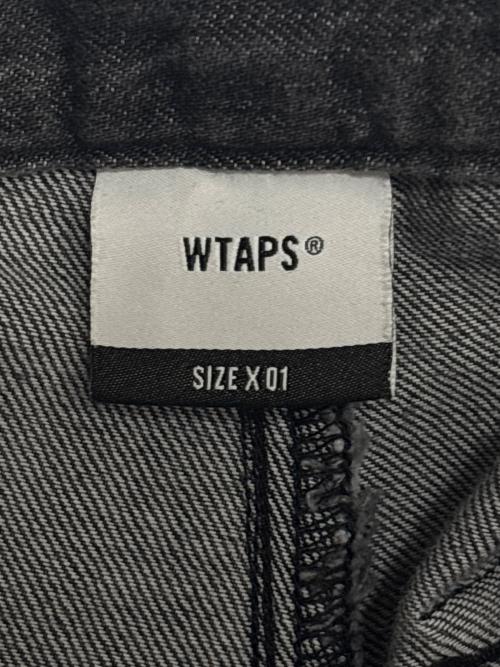 WTAPS（ダブルタップス）WTAPS (ダブルタップス) 25 S/S WTAPS MILT2301 / TROUSERS / COTTON. DENIM ブラック サイズ:01の古着・服飾アイテム
